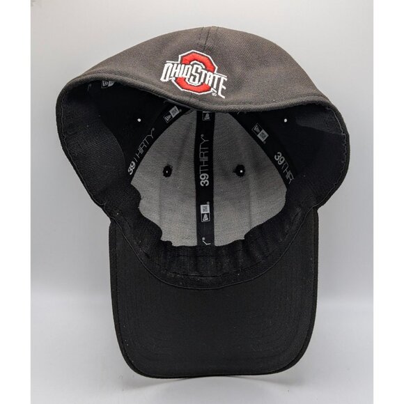Ohio State Buckeyes New Era 39THIRTY Fitted Hat Buckeye Leaf Medium/Large OSU - Picture 4 of 5